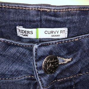 riders by lee curvy fit skinny